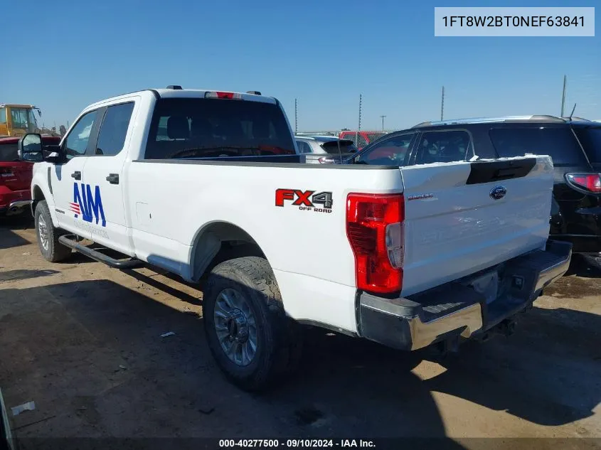 2022 Ford F-250 Xl VIN: 1FT8W2BT0NEF63841 Lot: 40277500