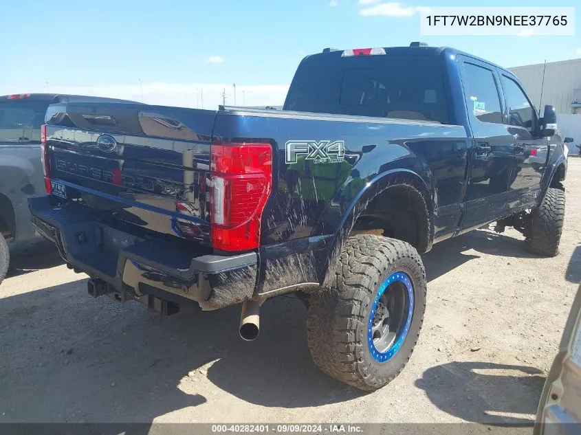 1FT7W2BN9NEE37765 2022 Ford F-250 Lariat