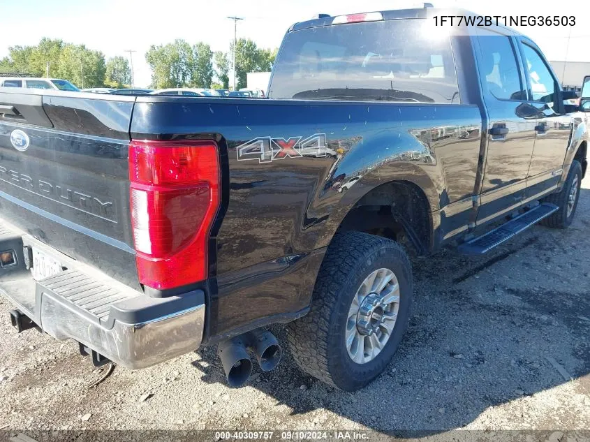 2022 Ford F-250 Xlt VIN: 1FT7W2BT1NEG36503 Lot: 40309757