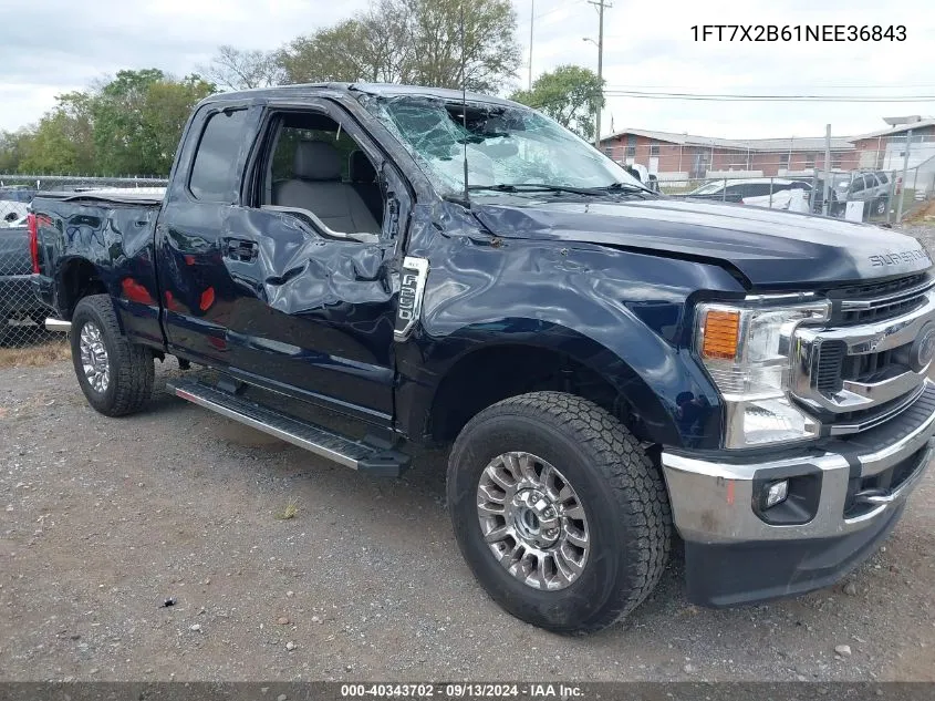 2022 Ford F-250 Xlt VIN: 1FT7X2B61NEE36843 Lot: 40343702