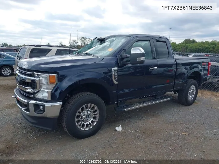 1FT7X2B61NEE36843 2022 Ford F-250 Xlt