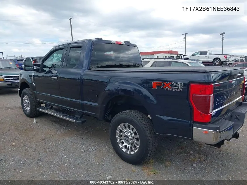 2022 Ford F-250 Xlt VIN: 1FT7X2B61NEE36843 Lot: 40343702