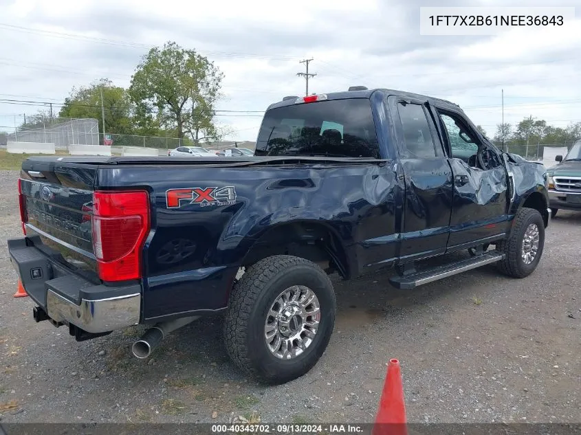 2022 Ford F-250 Xlt VIN: 1FT7X2B61NEE36843 Lot: 40343702