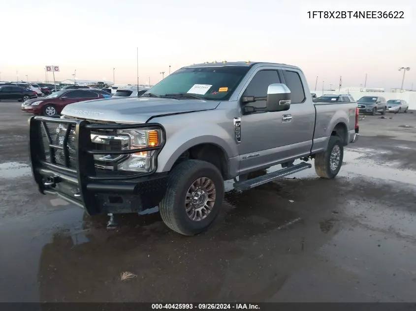 2022 Ford F-250 Xlt VIN: 1FT8X2BT4NEE36622 Lot: 40425993