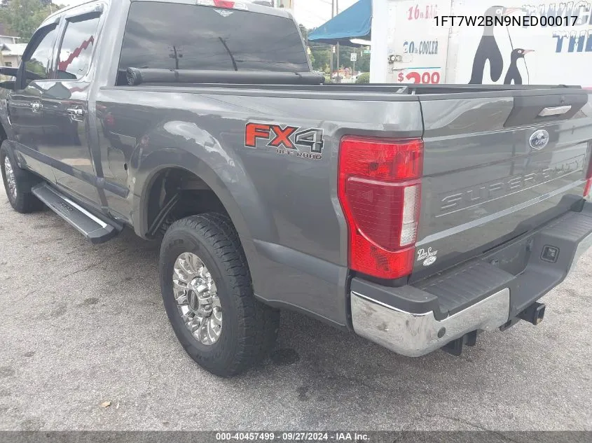 1FT7W2BN9NED00017 2022 Ford F-250 Xlt