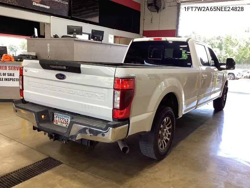 2022 Ford F-250 Lariat VIN: 1FT7W2A65NEE24828 Lot: 40539521