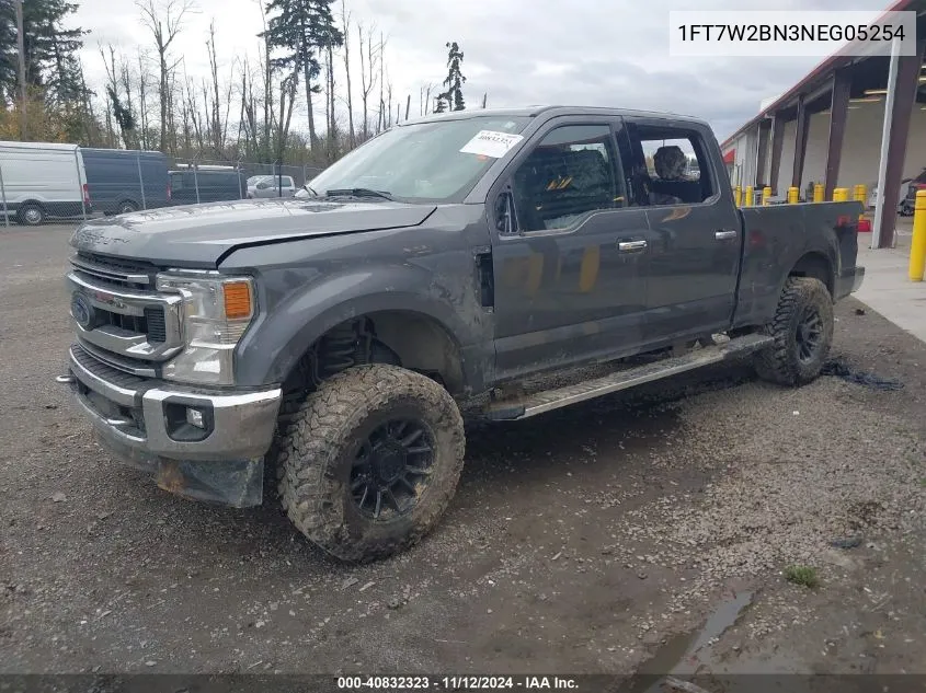 2022 Ford F-250 Xlt VIN: 1FT7W2BN3NEG05254 Lot: 40832323