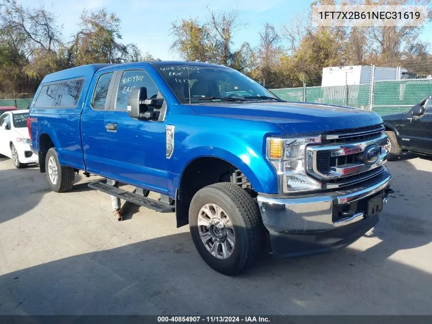 2022 Ford F-250 Xl VIN: 1FT7X2B61NEC31619 Lot: 40854907