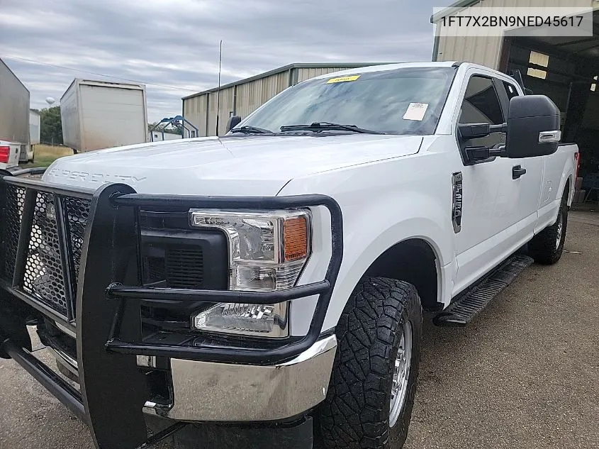 2022 Ford F-250 Xl VIN: 1FT7X2BN9NED45617 Lot: 40866164