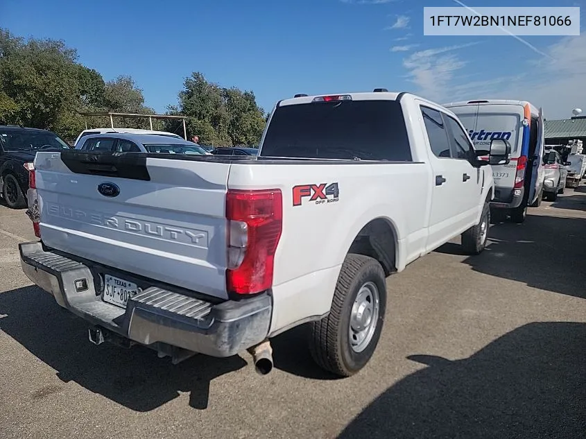 2022 Ford F-250 Xl VIN: 1FT7W2BN1NEF81066 Lot: 40935806