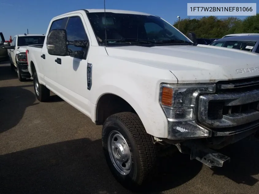 2022 Ford F-250 Xl VIN: 1FT7W2BN1NEF81066 Lot: 40935806