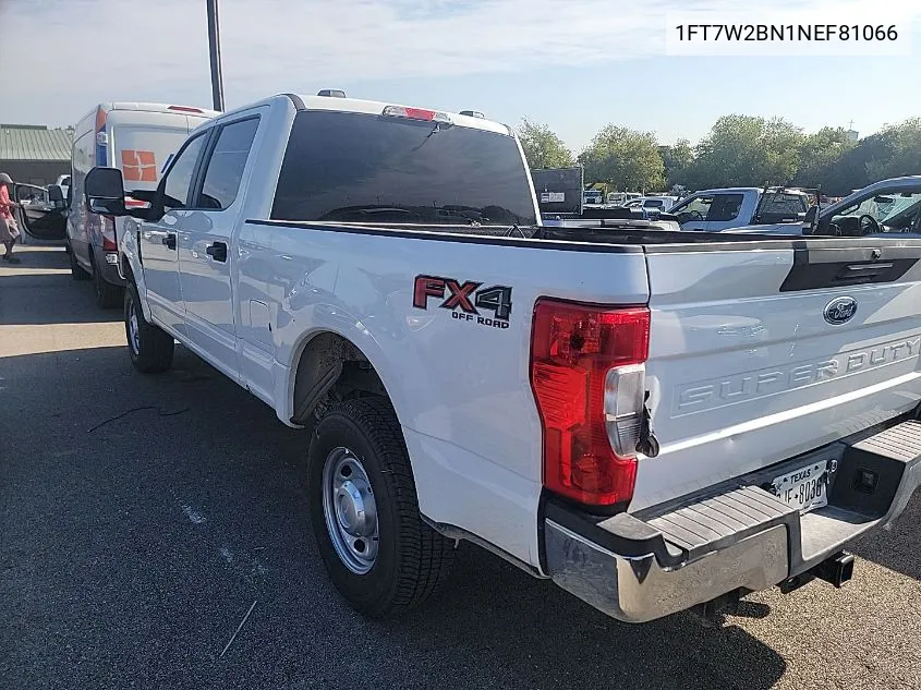 2022 Ford F-250 Xl VIN: 1FT7W2BN1NEF81066 Lot: 40935806