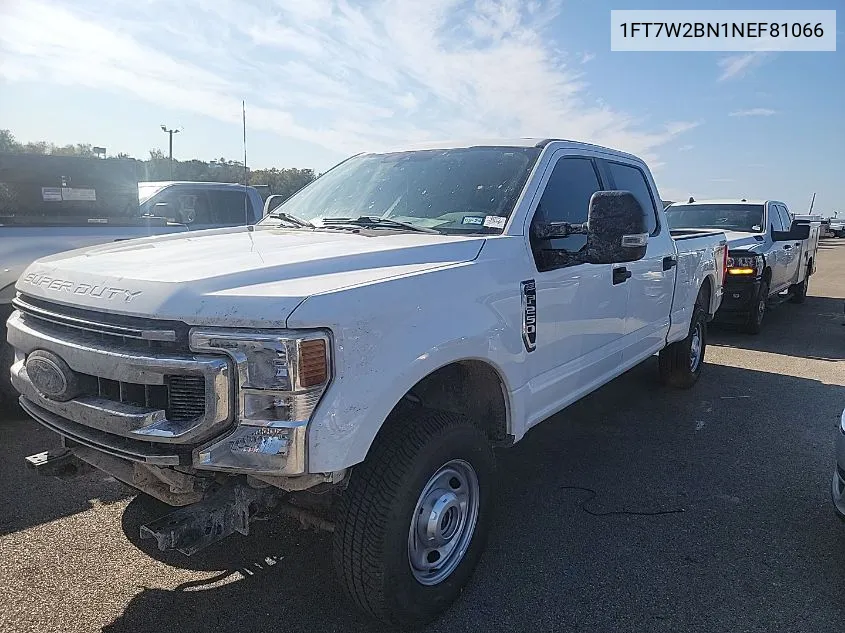 2022 Ford F-250 Xl VIN: 1FT7W2BN1NEF81066 Lot: 40935806