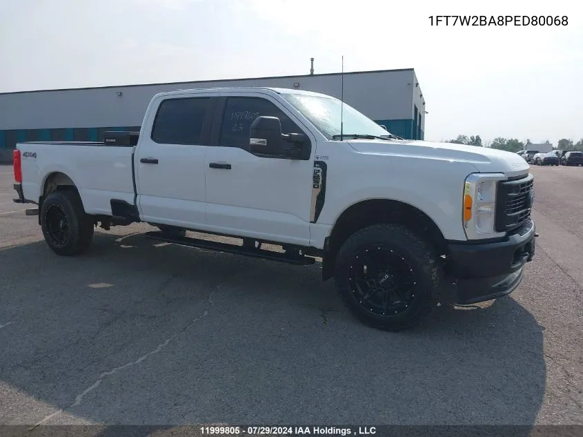 2023 Ford F-250 Xl VIN: 1FT7W2BA8PED80068 Lot: 11999805