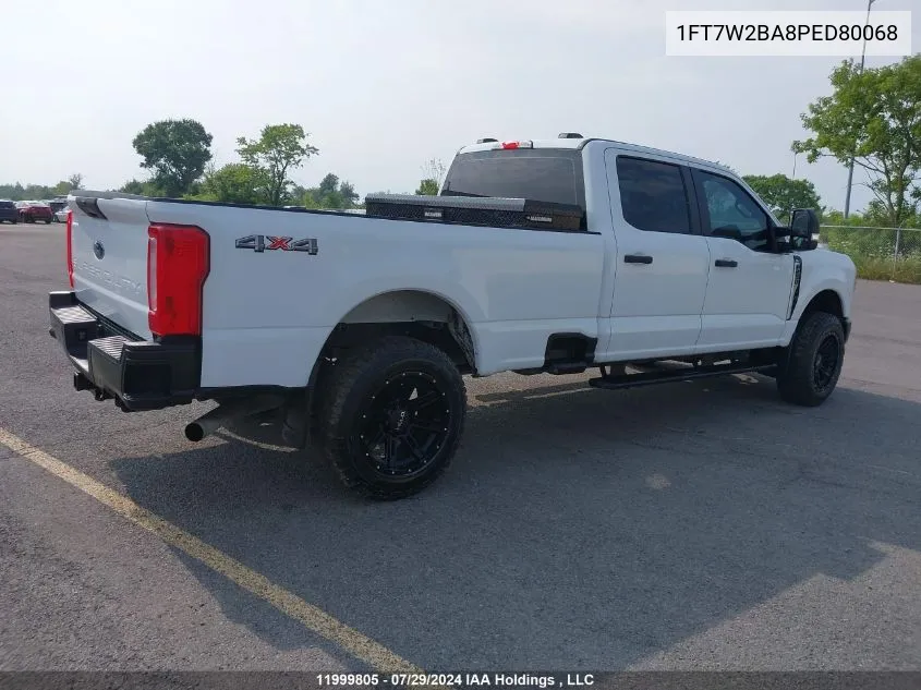 2023 Ford F-250 Xl VIN: 1FT7W2BA8PED80068 Lot: 11999805