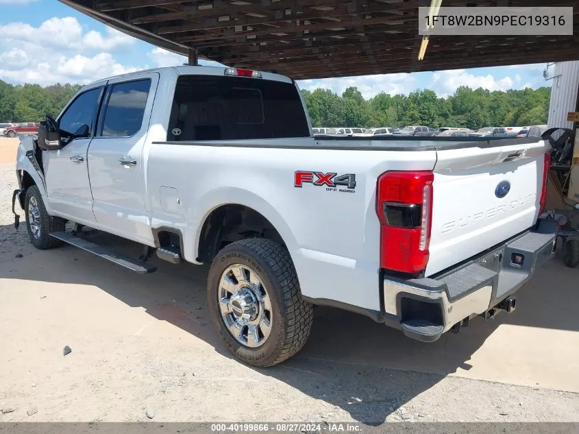 2023 Ford F-250 Lariat VIN: 1FT8W2BN9PEC19316 Lot: 40199866