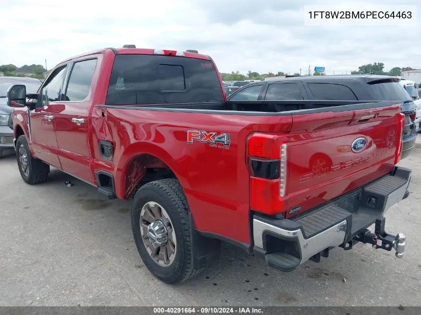 2023 Ford F-250 Lariat VIN: 1FT8W2BM6PEC64463 Lot: 40291664