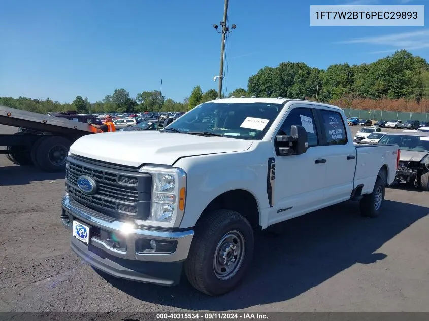 2023 Ford F-250 Xl VIN: 1FT7W2BT6PEC29893 Lot: 40315534