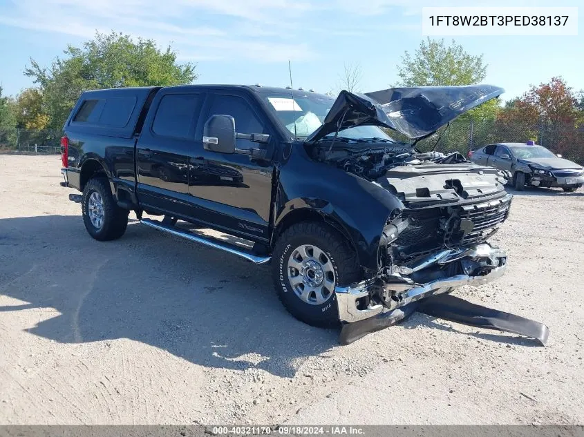 2023 Ford F-250 Xlt VIN: 1FT8W2BT3PED38137 Lot: 40321170