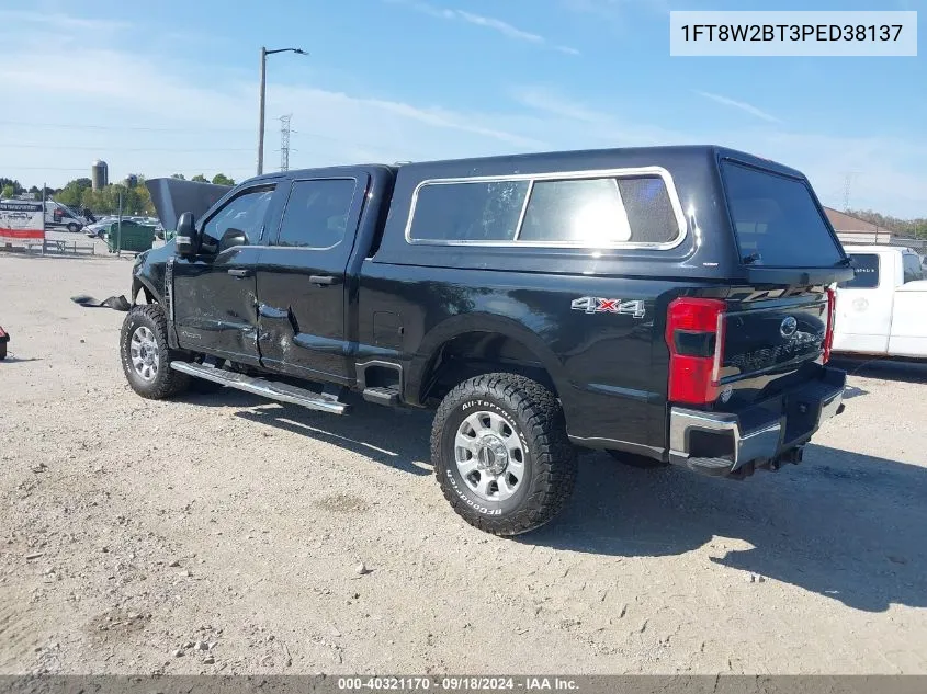 2023 Ford F-250 Xlt VIN: 1FT8W2BT3PED38137 Lot: 40321170