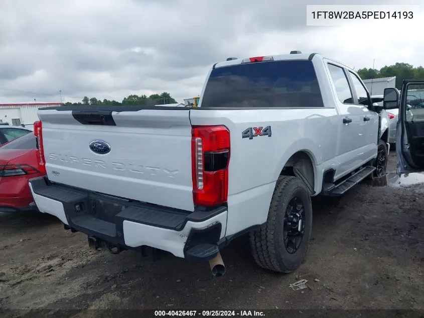 2023 Ford F-250 Xl VIN: 1FT8W2BA5PED14193 Lot: 40426467