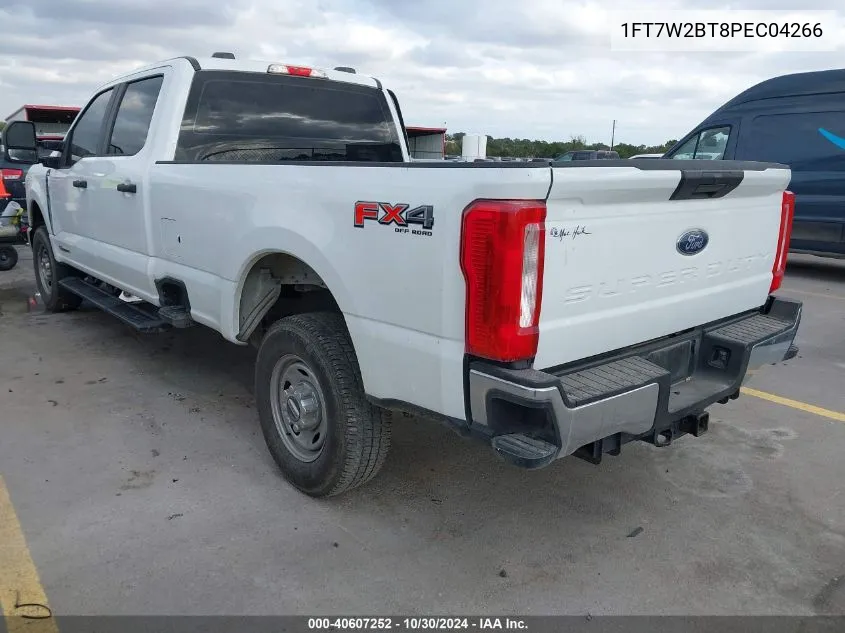 2023 Ford F250 Super Duty VIN: 1FT7W2BT8PEC04266 Lot: 40607252