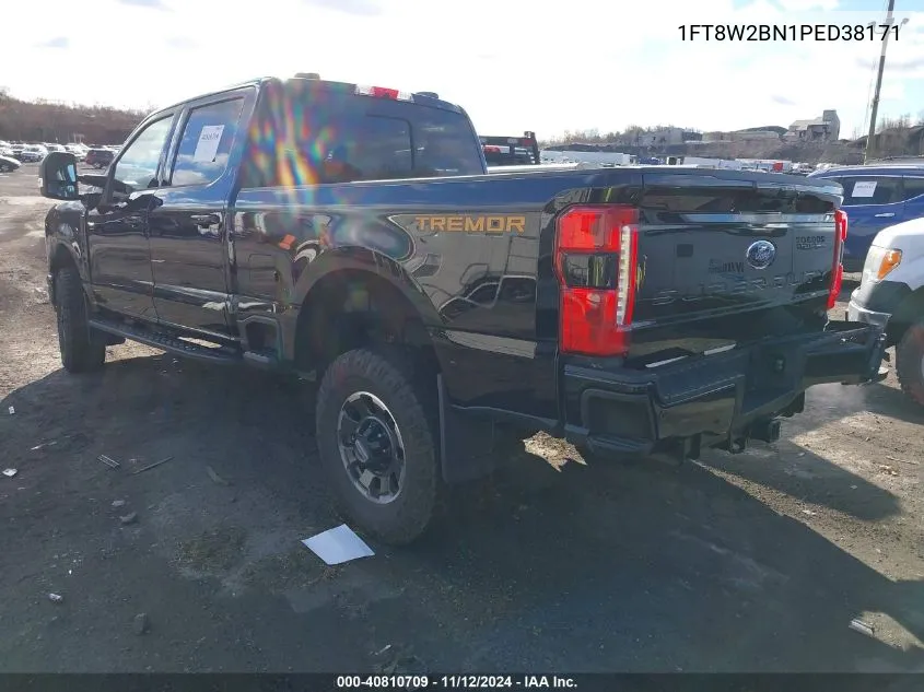 2023 Ford F-250 Xlt VIN: 1FT8W2BN1PED38171 Lot: 40810709