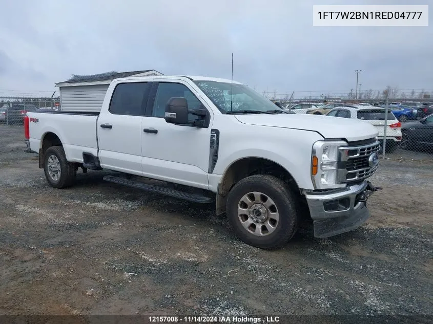 2024 Ford F250 Super Duty VIN: 1FT7W2BN1RED04777 Lot: 12157008