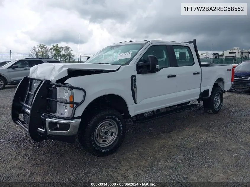 1FT7W2BA2REC58552 2024 Ford F-250 Xl