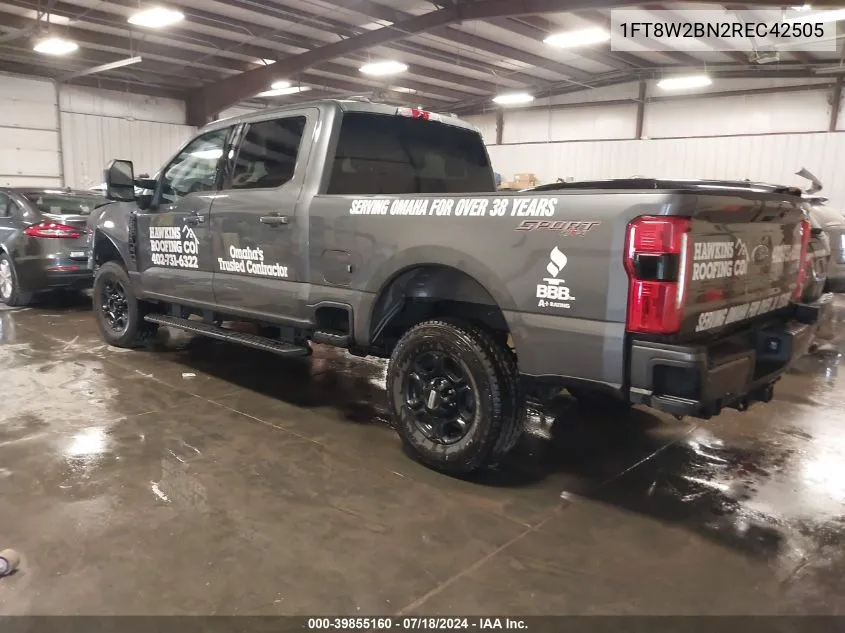 2024 Ford F-250 Xlt VIN: 1FT8W2BN2REC42505 Lot: 39855160