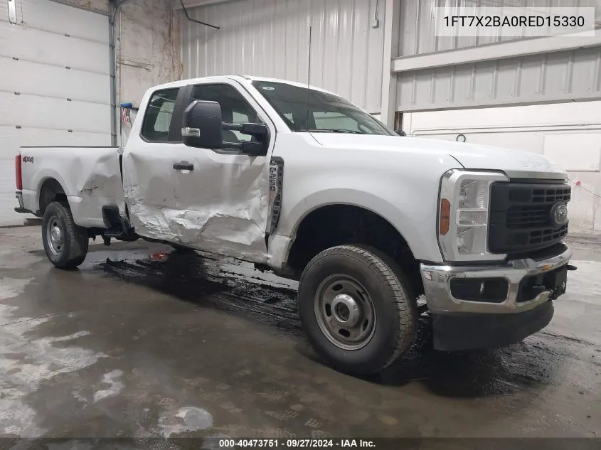 2024 Ford F-250 Xl VIN: 1FT7X2BA0RED15330 Lot: 40473751