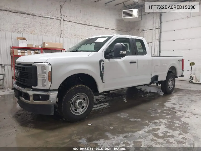 2024 Ford F-250 Xl VIN: 1FT7X2BA0RED15330 Lot: 40473751