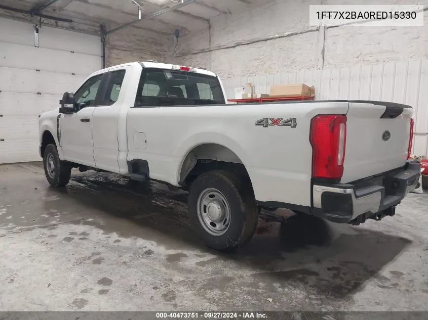 2024 Ford F-250 Xl VIN: 1FT7X2BA0RED15330 Lot: 40473751