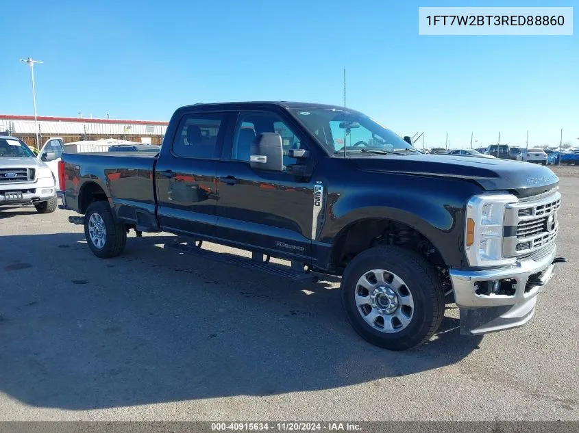 2024 Ford F-250 Xlt VIN: 1FT7W2BT3RED88860 Lot: 40915634