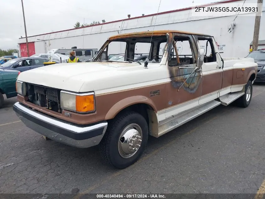 1988 Ford F350 VIN: 2FTJW35G5JCA13931 Lot: 40340494