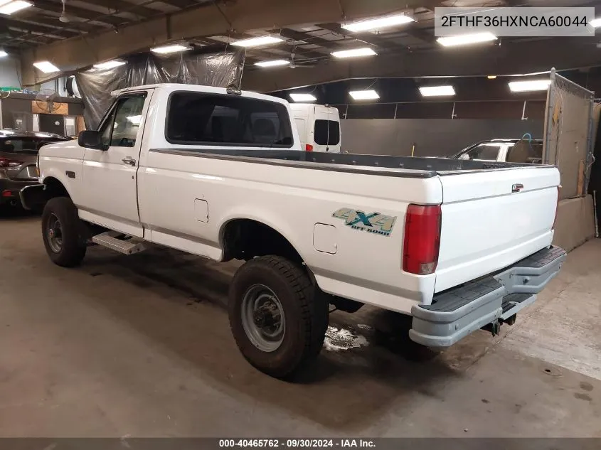 1992 Ford F350 VIN: 2FTHF36HXNCA60044 Lot: 40465762