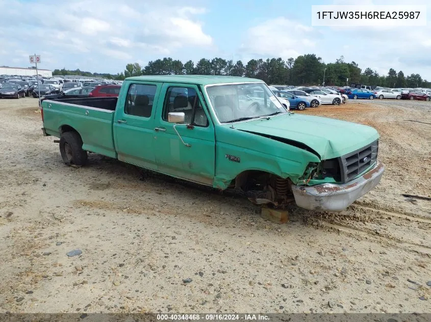 1994 Ford F350 VIN: 1FTJW35H6REA25987 Lot: 40348468