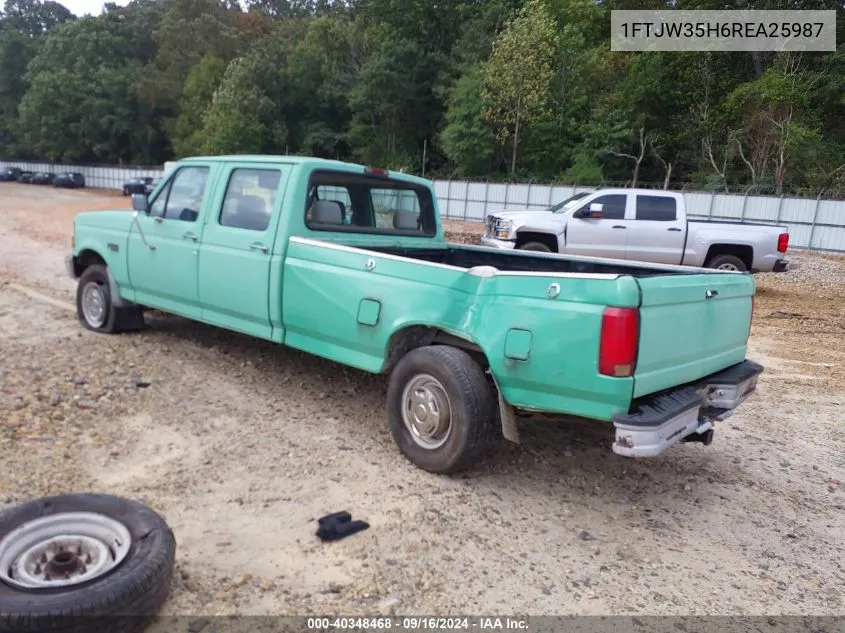 1994 Ford F350 VIN: 1FTJW35H6REA25987 Lot: 40348468