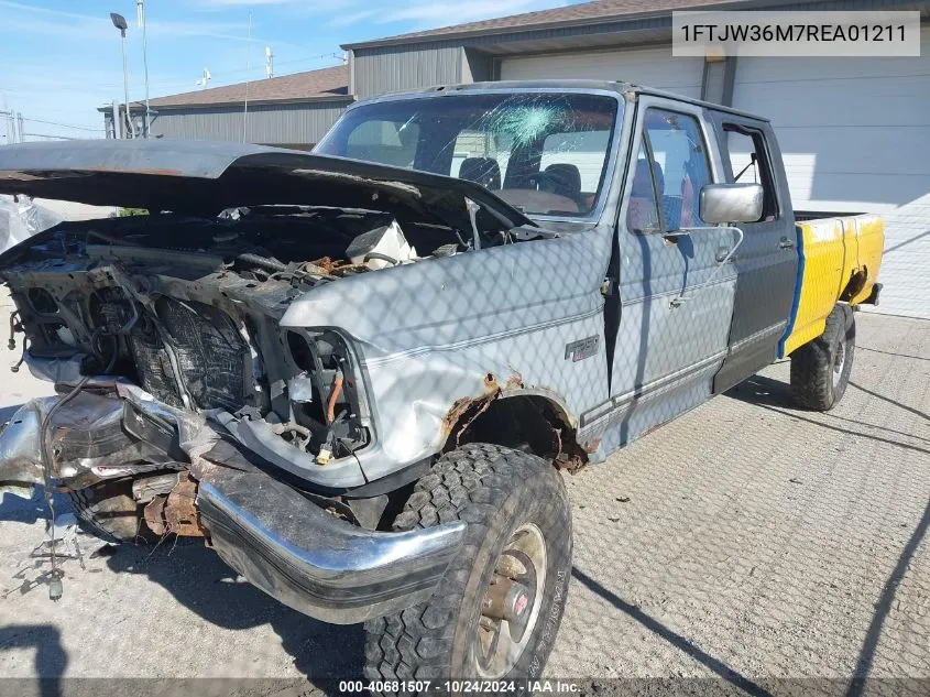 1994 Ford F350 VIN: 1FTJW36M7REA01211 Lot: 40681507