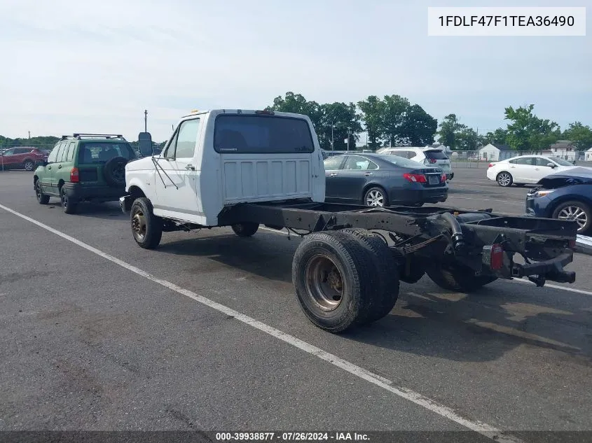 1996 Ford F Super Duty VIN: 1FDLF47F1TEA36490 Lot: 39938877