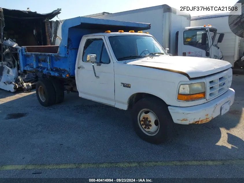 1996 Ford F350 VIN: 2FDJF37H6TCA21508 Lot: 40414994