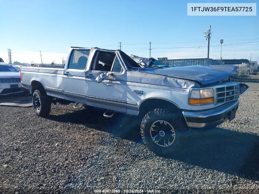 1996 Ford F350 VIN: 1FTJW36F9TEA57725 Lot: 40672065