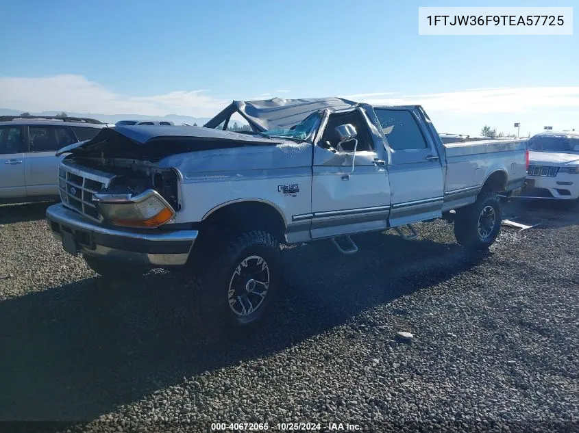 1996 Ford F350 VIN: 1FTJW36F9TEA57725 Lot: 40672065