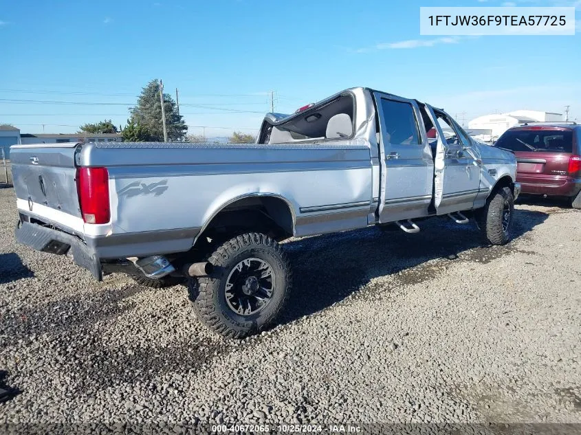 1996 Ford F350 VIN: 1FTJW36F9TEA57725 Lot: 40672065