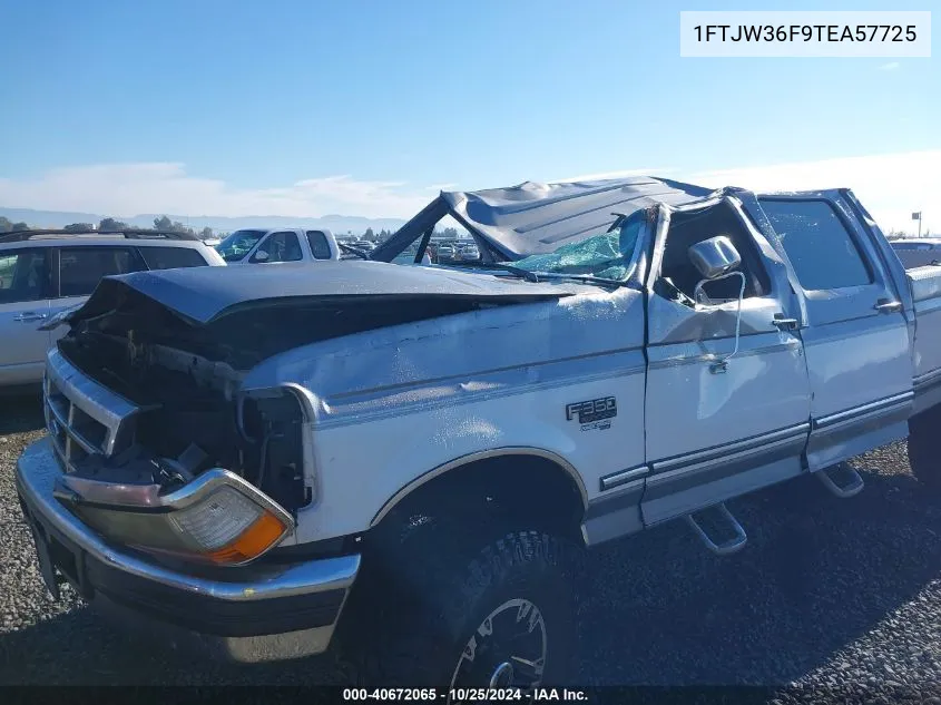 1996 Ford F350 VIN: 1FTJW36F9TEA57725 Lot: 40672065