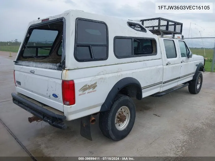 1997 Ford F-350 Xl VIN: 1FTJW36G3VEC16105 Lot: 39899411