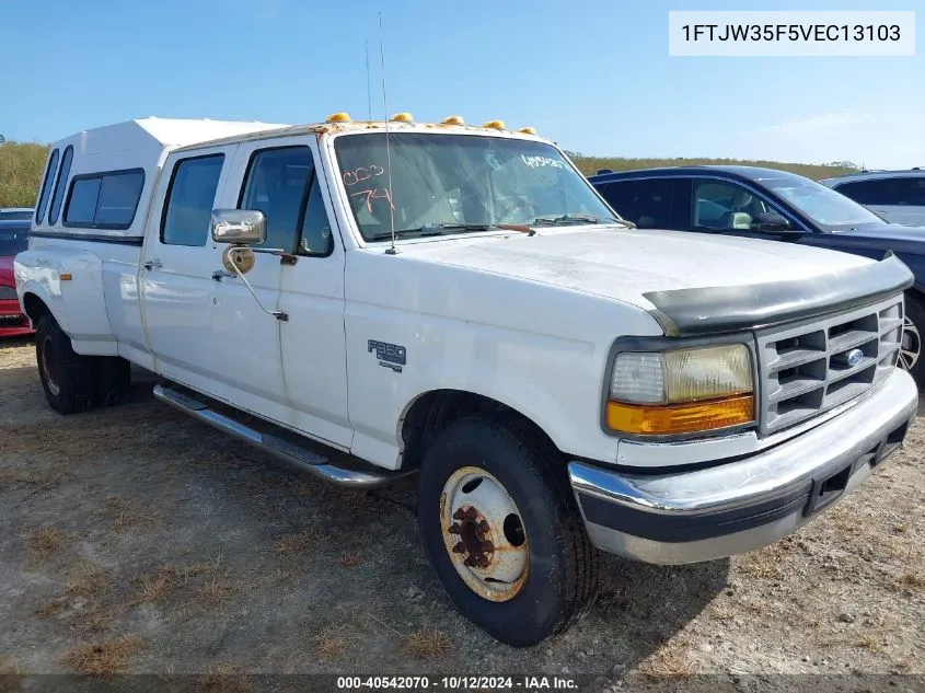 1997 Ford F350 VIN: 1FTJW35F5VEC13103 Lot: 40542070