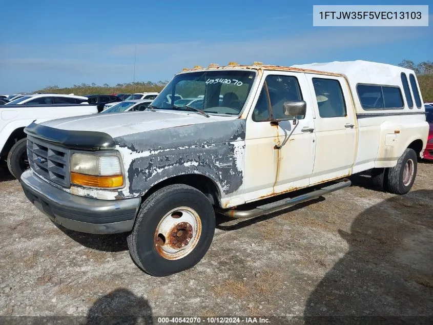 1997 Ford F350 VIN: 1FTJW35F5VEC13103 Lot: 40542070