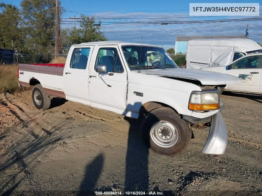 1997 Ford F-350 Xl VIN: 1FTJW35H4VEC97772 Lot: 40596514