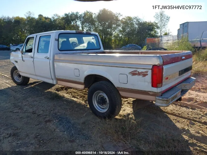 1997 Ford F-350 Xl VIN: 1FTJW35H4VEC97772 Lot: 40596514